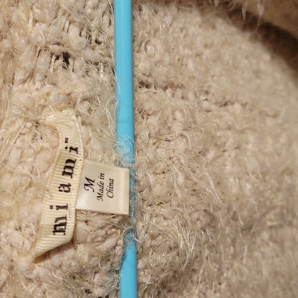 Eyelash Cacoon Cardigan - Picture 2 of 5